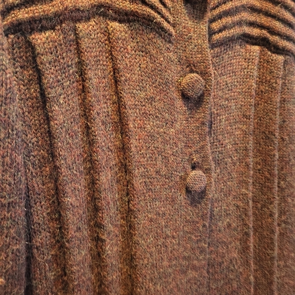 Peruvian Link Alpaca Button Cardigan Size Large - Picture 3 of 6